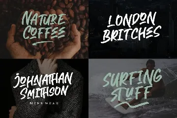 Brotherhood Brush Marker font