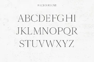 Wacian Serif Font Family