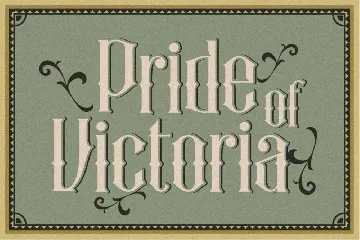 Westkey Victorian Type font