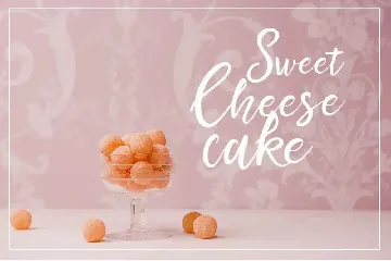 Sweet Candy Pink Beautiful Script font