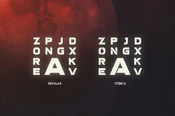 Stargaze Typeface font