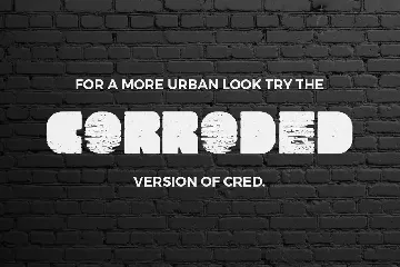 Cred Typeface font