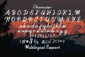 Anzim - Signature Script Font