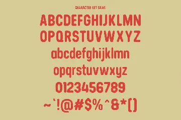 Nirbon Display Font