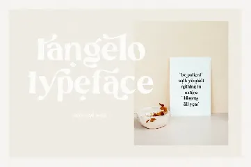 Tangelo font