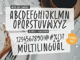 Morning Bread Handwriting Font