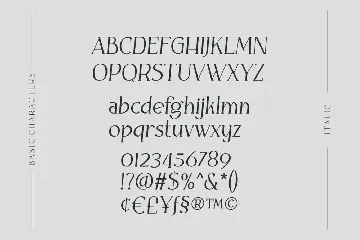 FOCGER DISPLAY SERIF font