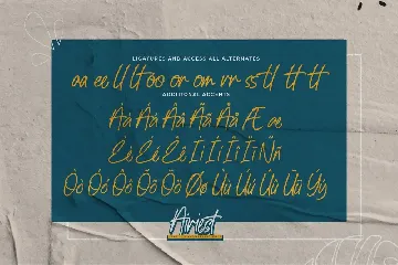 Airiest - Simple Handwriting Font