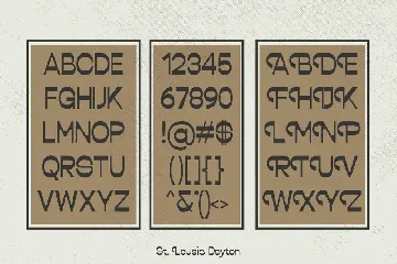 Lousie Dayton Font Sans Display