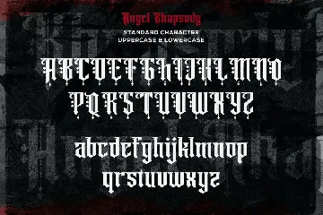 Angel Rhapsody - Blackletter Font