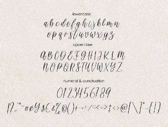 Blystnutter font