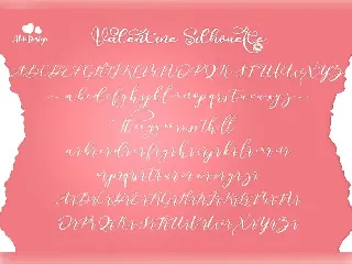 Valentine Silhouette font