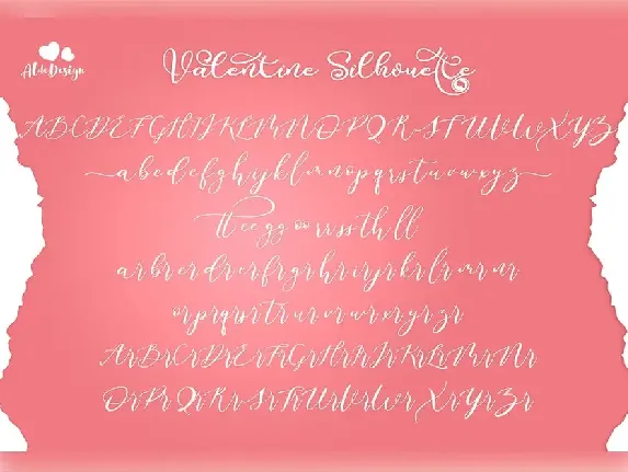 Valentine Silhouette font