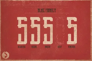 Blnc Family Typeface font