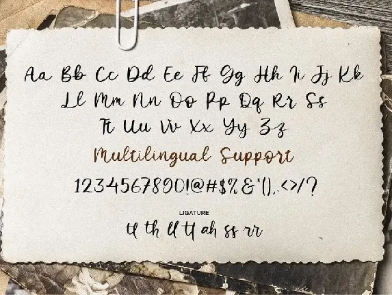 Glenetta font