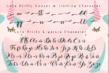 Love Prilly - Valentines Script Font