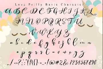 Love Prilly - Valentines Script Font