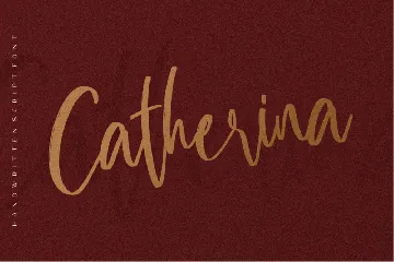 Catherina Script font