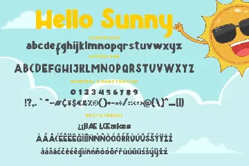 Hello Sunny Fun & Bold Typeface font