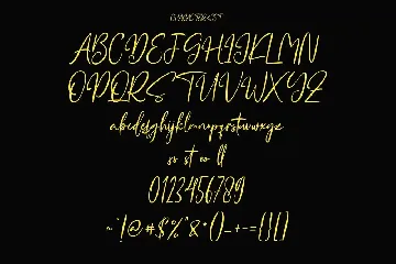 Huffington Signature Script Font