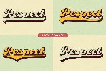 Retro Lettering - Groovy font