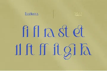 Fasllena font