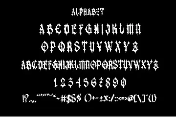 Wizard font