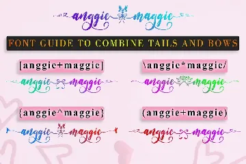 Anggie & Maggie font