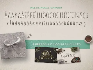 Canterbury Font + Bonus Mockups