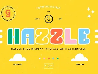 Hazzle Typeface font