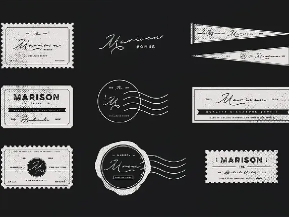 Marison Type Collection font