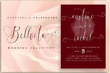 Melamar - Romantic Calligraphy Font