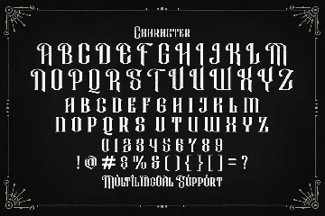 Rafiquell - Victorian Style Font