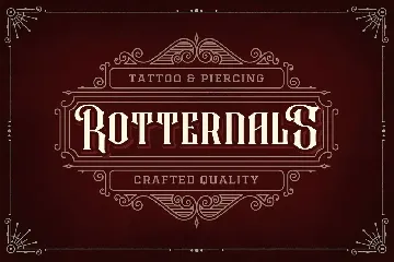 Rafiquell - Victorian Style Font