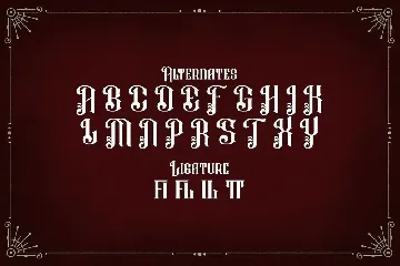 Rafiquell - Victorian Style Font