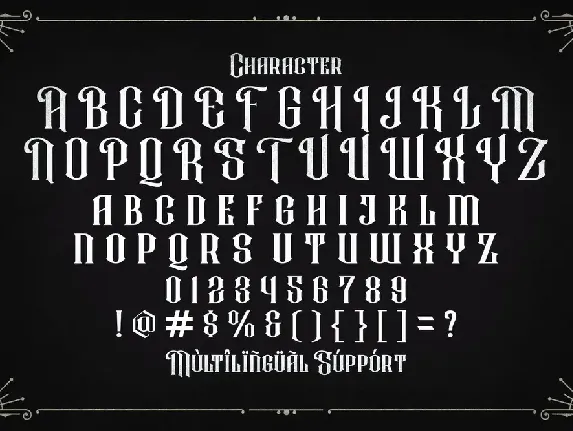 Rafiquell - Victorian Style Font