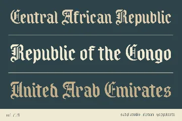 AMR Royal Grande font