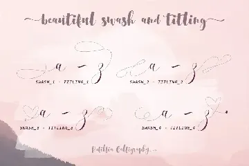 Refillia Calligraphy font