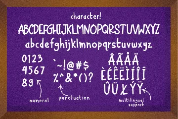 The Chicken Noodle font