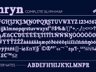 Kamryn font