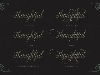 Graceful font