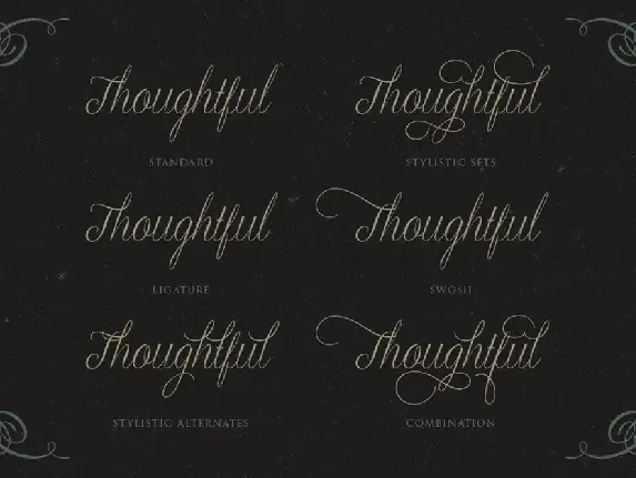 Graceful font