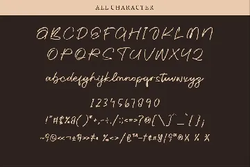 Arttelone Kaliber Handwritten Script Font