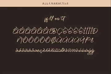 Arttelone Kaliber Handwritten Script Font