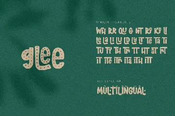 Glee font