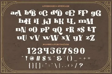 Western Cowboy - Bold Vintage Font