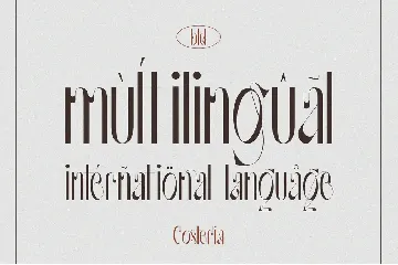 Costeria font