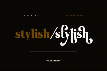 Madali Serif Stylish font