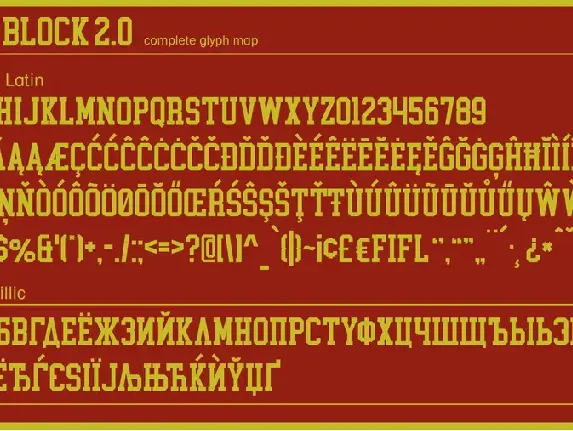 College Block 2.0 font