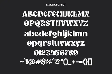 Broukha Decorative Display Font